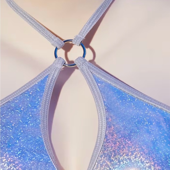Holographic One-Piece Swimsuit - Picture 6 of 6